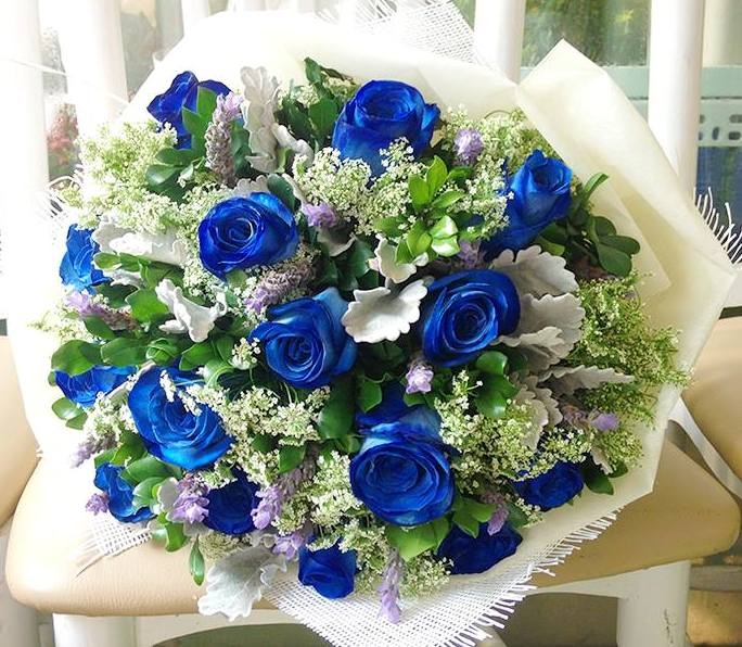 meaning of blue rose flower